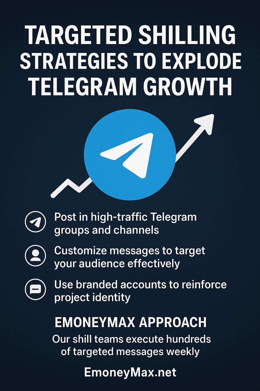 Emoneymax Best Telegram Growth Strategies – Convert Users Into Active Crypto  Communities - Crypto Marketing Agency | EmoneyMax.net