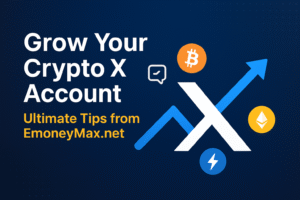 Grow Crypto X Account | Ultimate EmoneyMax Tips