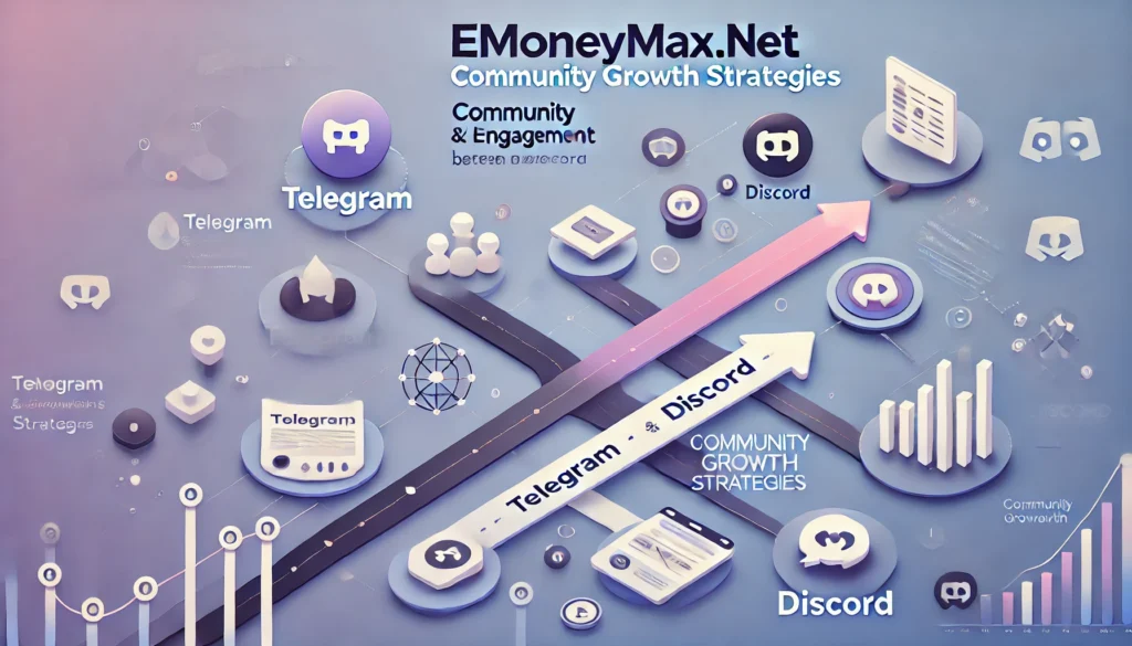 Crypto community growth strategy by EmoneyMax.net
