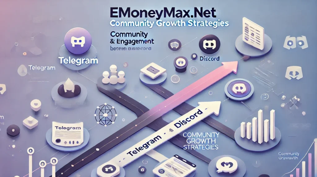 Crypto community growth strategy by EmoneyMax.net