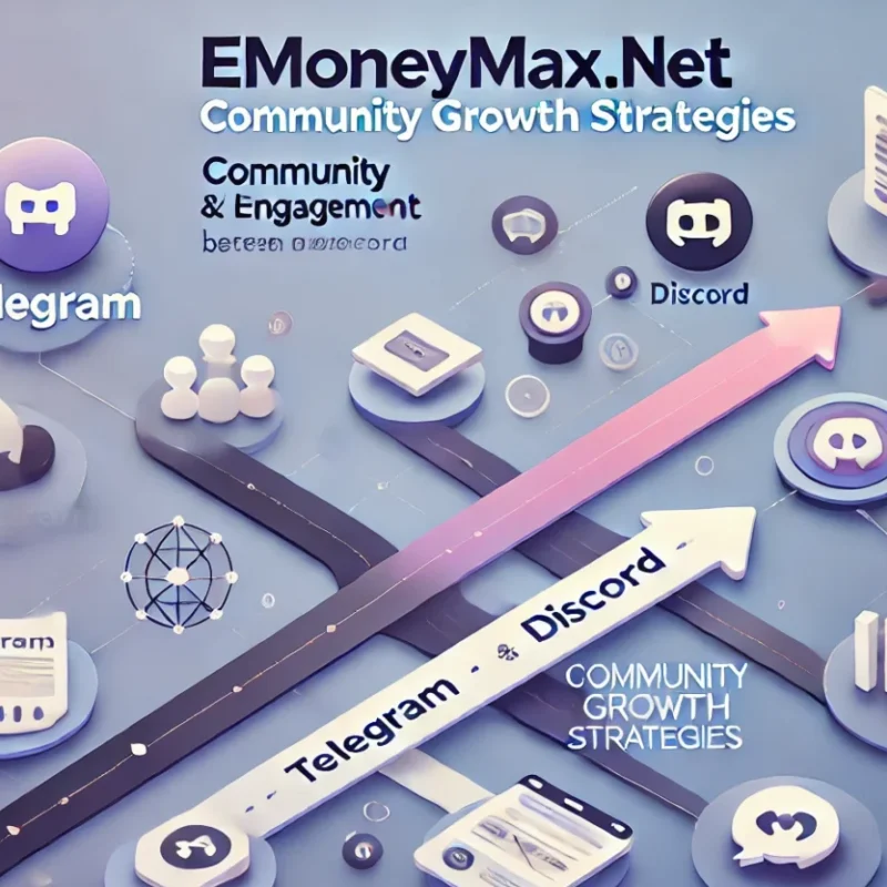 Crypto community growth strategy by EmoneyMax.net