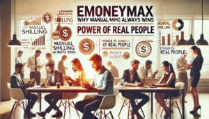 Emoneymax.net Why Manual shilling always Wins - power of real people featured image