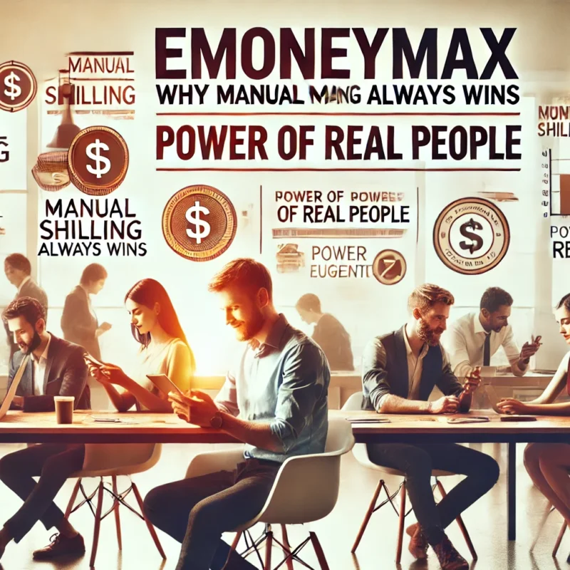 Emoneymax.net Why Manual shilling always Wins - power of real people featured image