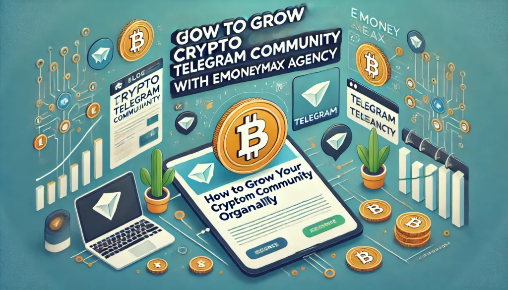 Grow Crypto Telegram Community with EmoneyMax.net