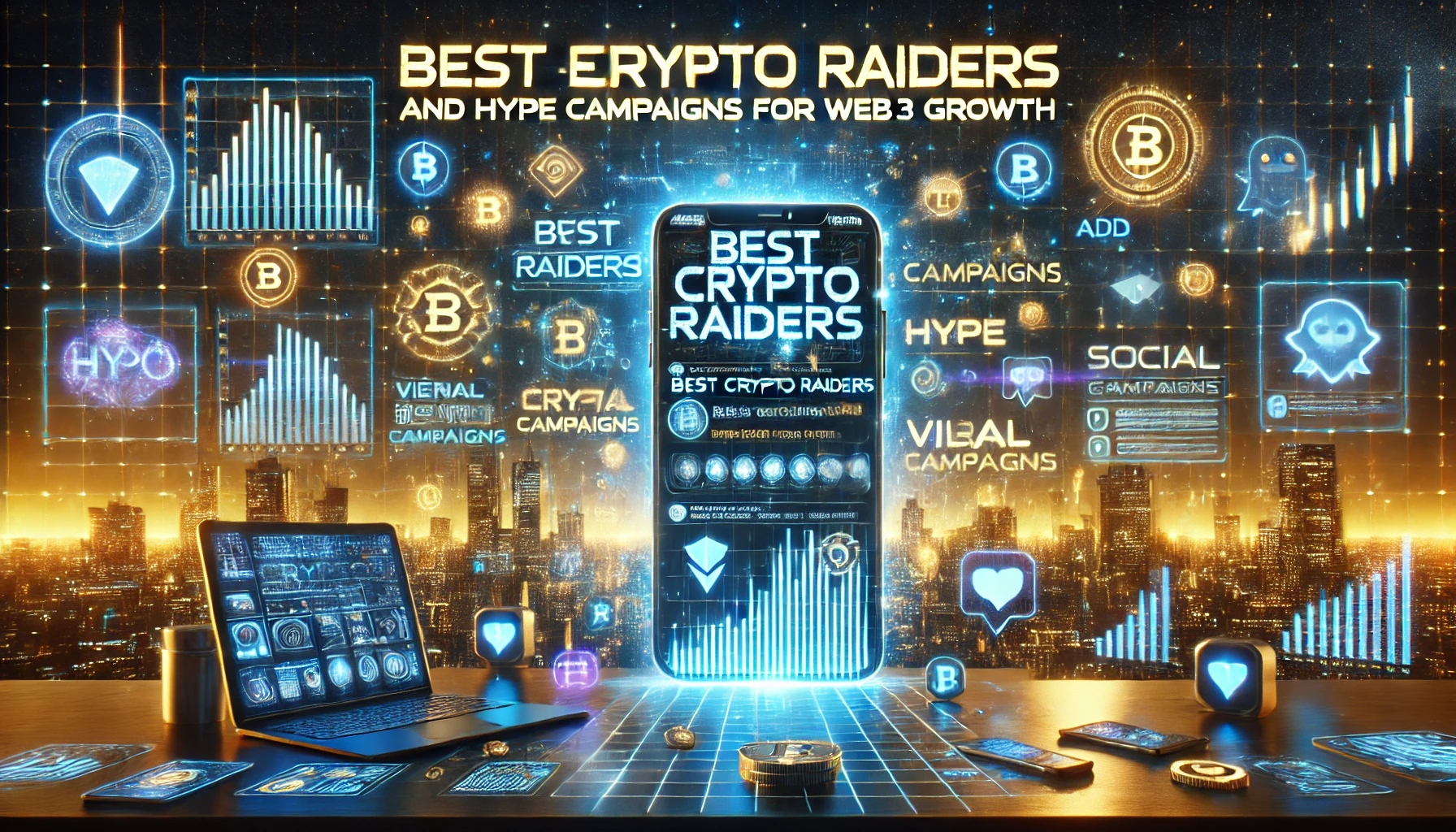 Best Crypto Raiders and Hype Campaigns for Massive Web3 Visibility