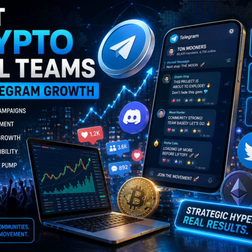 best crypto shill teams driving Telegram growth and Web3 community engagement
