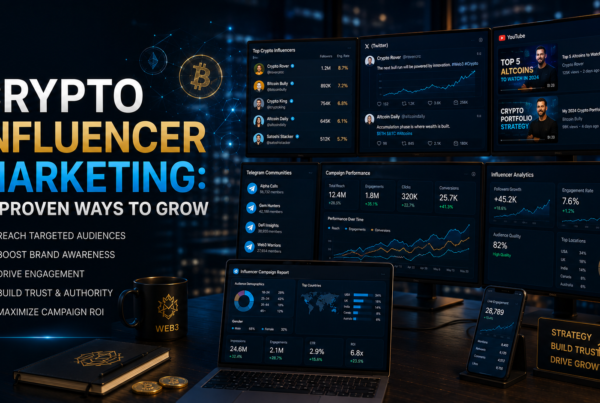 Crypto influencer marketing strategies for Web3 projects