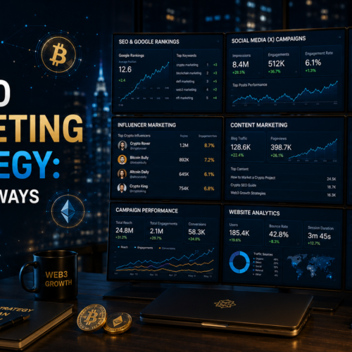 Crypto marketing strategy for blockchain and Web3 projects