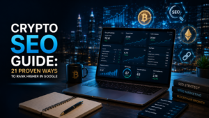Crypto SEO strategy for blockchain websites
