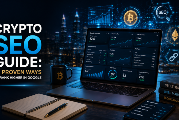 Crypto SEO strategy for blockchain websites