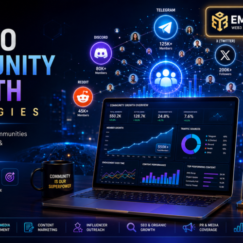 Crypto community growth strategies for Web3 projects