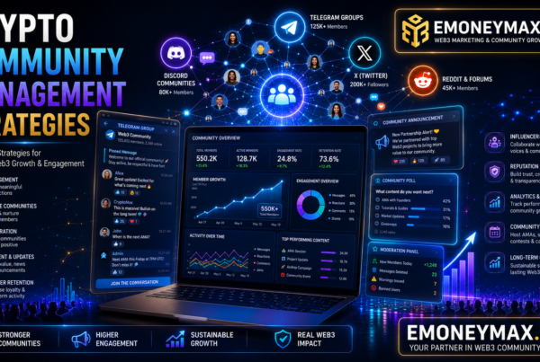 Crypto community management strategies for growing an active Web3 community