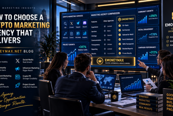 How to choose a crypto marketing agency for a blockchain project