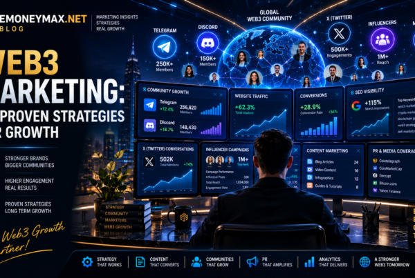 Web3 marketing strategies for blockchain and crypto projects
